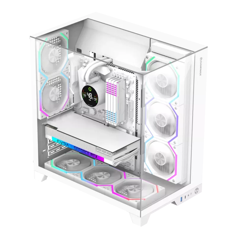 Gamemax | skriňa | INFINITY PRO WH | ATX