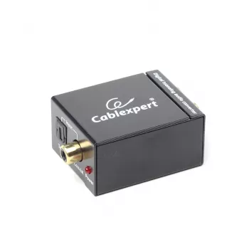Gembird DSC-OPT-RCA-001 audio konvertor čierny