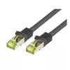 Sieťový kábel M-Cab CAT7 S-FTP PIMF RJ-45 3m čierny