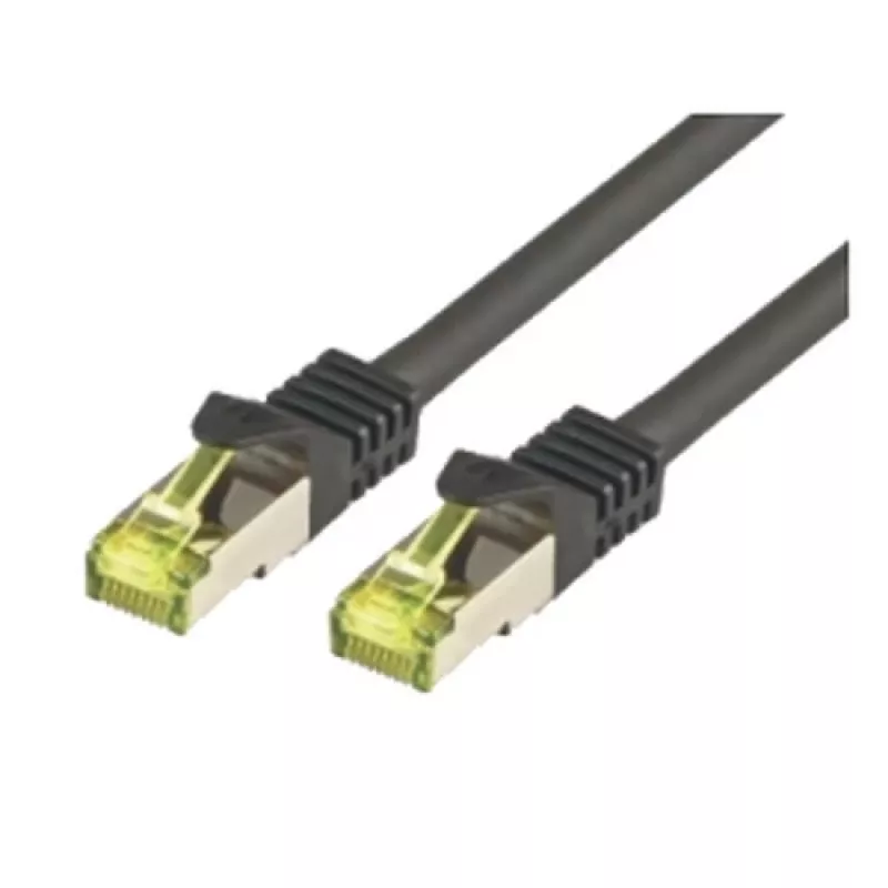Sieťový kábel M-Cab CAT7 S-FTP PIMF RJ-45 3m čierny