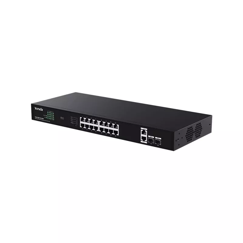 Switch TENDA TEG1120P-16-150W PoE+ Gigabit 16x 1Gb/s, 135W PoE rozpočet