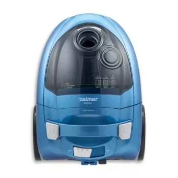 Vysávač bez vrecka ZELMER ZVC032P modrý 1200 W, kompaktný kanister dizajn