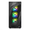 Sharkoon REBEL C80G RGB Midi Tower čierna
