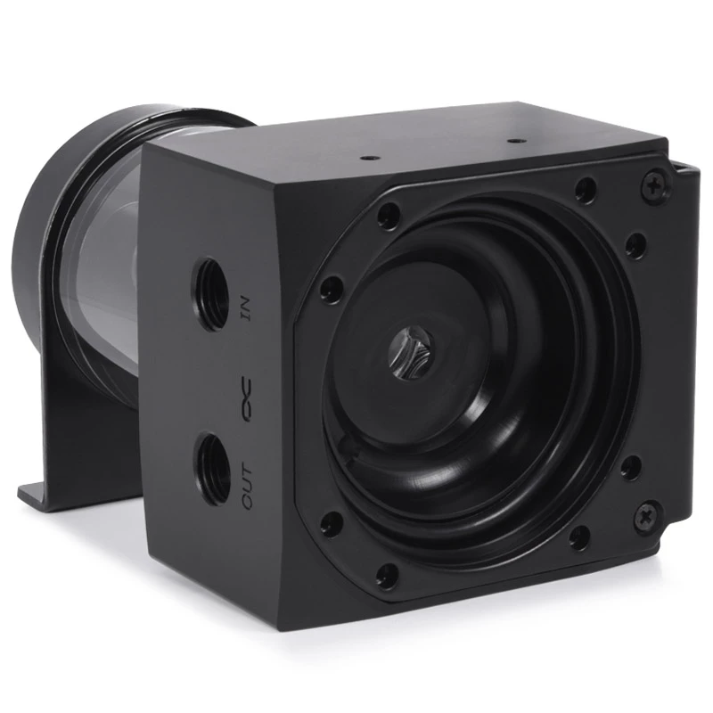 Alphacool Core 100 Aurora 15393 nádrž, D5/VPP, ARGB, acetál/akryl, čierna