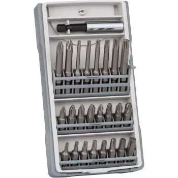 Sada skrutkovačov 25-dielna T10, T15, T20, T25, T30, T40, PH2, PZ2 dĺžka 25 mm, 49 mm