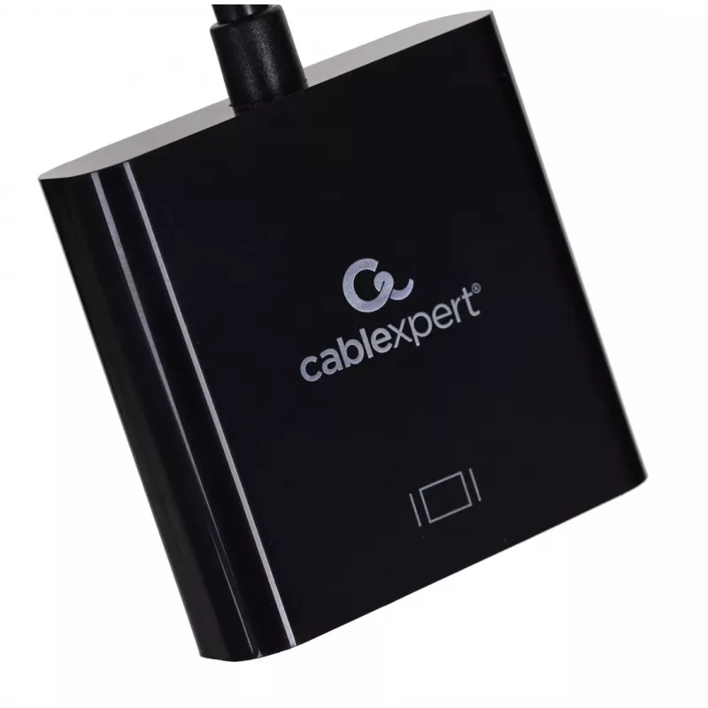 USB Type-C na HDMI adaptér Gembird A-CM-HDMIF-03, USB 2.0/3.2 Gen2, 3840×2160@30Hz, čierny