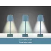 Beper P207ILI200 nabíjateľná stolová LED lampa, dotykový spínač, stmievateľná, bridlicovomodrá