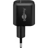 USB-C nabíjacia sada GOOBAY 74774 – 65 W nabíjačka s 1 m textilným USB-C káblom
