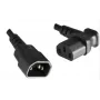 Microconnect PE040618A napájací kábel čierny 1,8 m C13 konektor samica C14 konektor samec