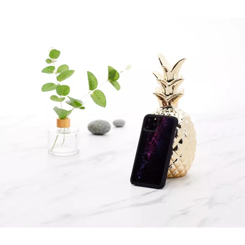 Puzdro na telefón iKins pre iPhone 11 Pro – milky way čierna ochranné puzdro