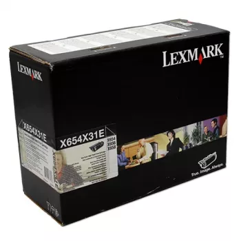 Toner Lexmark X654X31E 15000 strán čierny