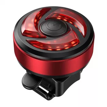 Zadné svetlo Superfire BTL02 USB, 330-mAh batéria, USB nabíjateľné, bezpečnostné zadné svetlo