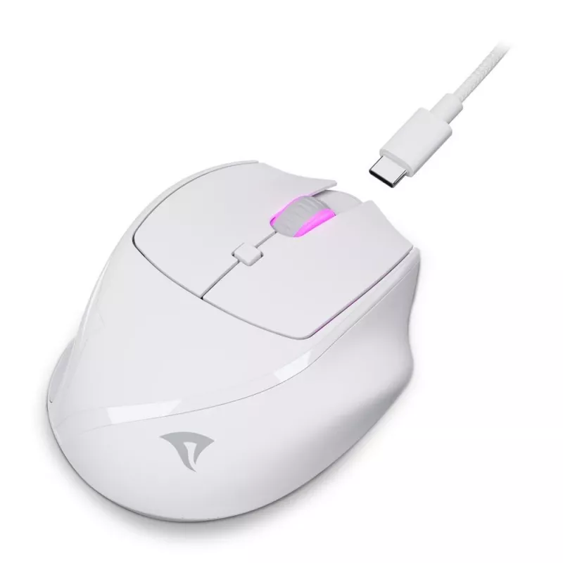 Sharkoon OfficePal M25W bezdrôtová kancelárska myš, pre pravákov, 4000 DPI