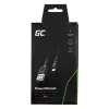 USB 2.0 kábel Green Cell KABGC23, USB A na Micro-USB B, 0,3 m, čierny