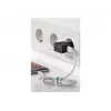 Wentronic goobay duálna USB nabíjačka - napájací zdroj - 12 wattov - 2,4 A - 2 výstupné konektory (USB) - čierna (44951)