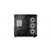 Krux Empero KRXD010 PC skriňa Midi Tower, ATX, tvrdené sklo, 4x 120 mm ARGB ventilátory, čierna - grafická karta do 420 mm, chladič CPU do 155 mm, 2x 3,5" + 3x 2,5" pozície