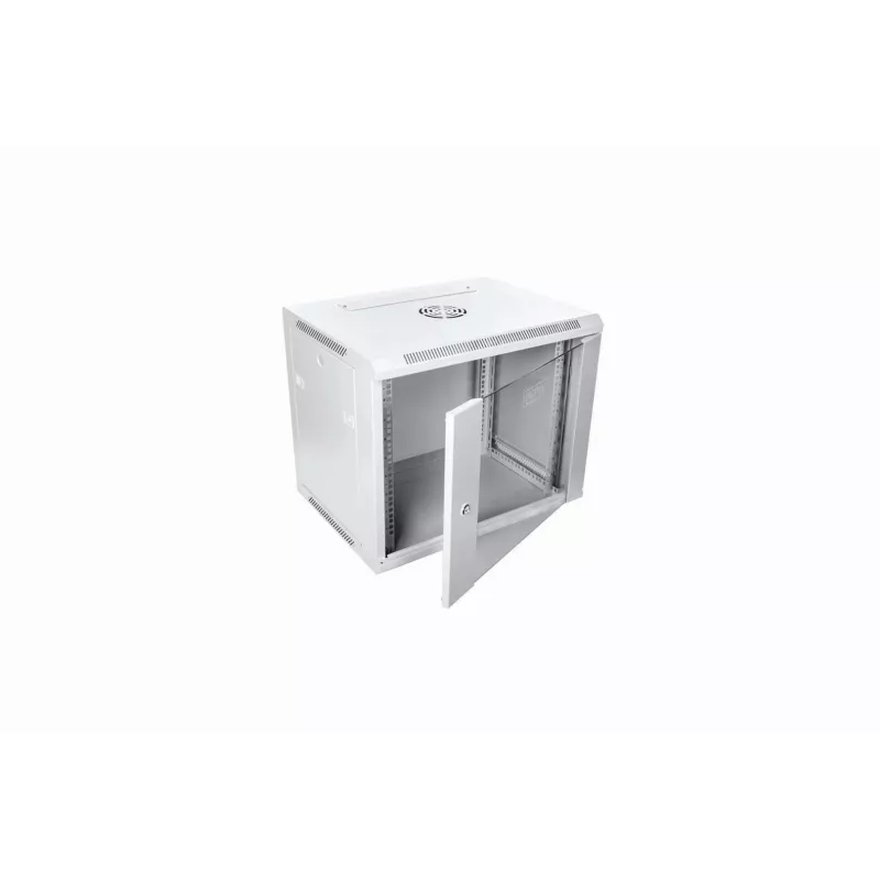 Digitus DN-W19 09U/450 rackové puzdro 9U nástenný rack svetlosivá