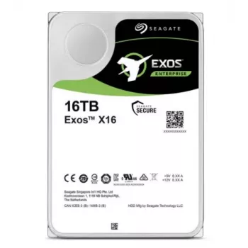 Seagate Exos X16 interný pevný disk 16 TB 7200 RPM 256 MB 3,5 palca Serial ATA III