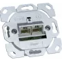 Hager G3140 dátová zásuvka Cat.6a 2-násobná 8/8-pólová (G3140)