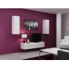 Cama skriňa VIGO 90 uzavretá 90/35/32 biela/biela lesk