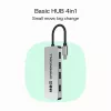 USB hub Green Cell HUB-GC-C4A — 4-portový USB-C 3.0 hub