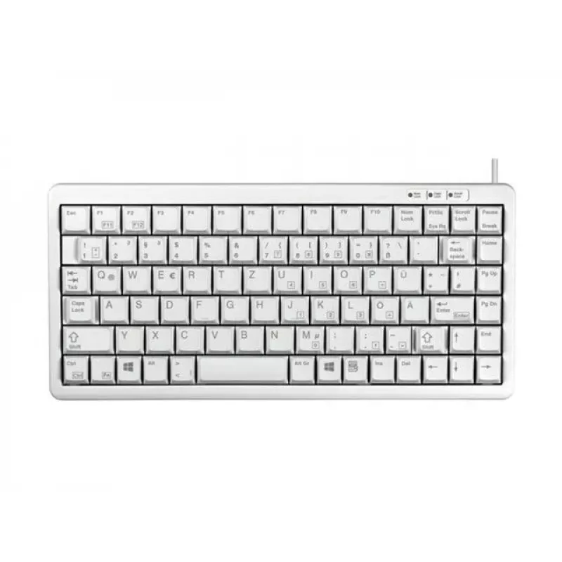 CHERRY Compact, Combo (USB + PS/2) klávesnica Office USB + PS/2 QWERTY sivá