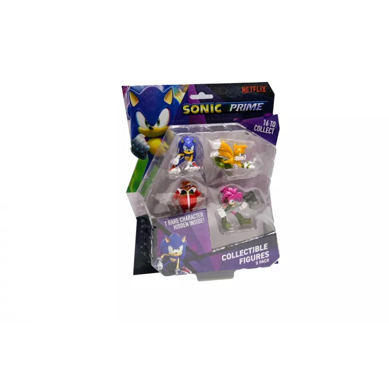 SONIC PRIME - sada 5 zmiešaných figúrok