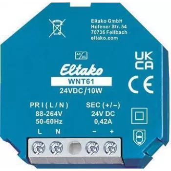 Eltako širokorozsahový spínaný napájací zdroj WNT61-24VDC/10W (61000265)