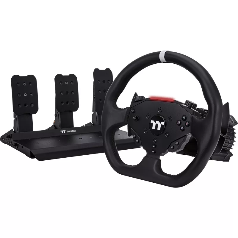 G6 Direct Drive Racing Wheel s pedálmi balík, set simulátora čierny