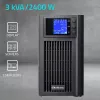 UPS QOLTEC Pure Sine Wave 3kVA 2400W s AVR a LCD displejom