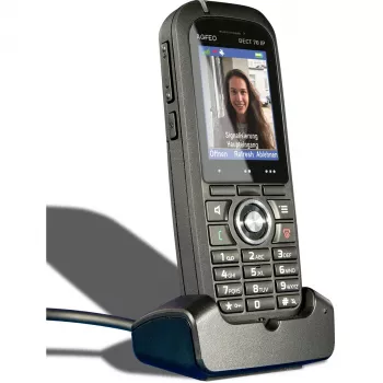 IP telefón AGFEO DECT 70 IP čierny