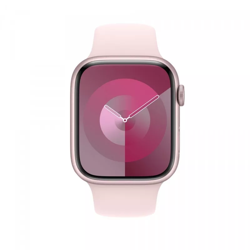 Svetloružový športový náramok 45 mm – M/L