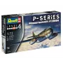 Plastový model lietadla REVELL Messerschmitt P.1099A-P-SER mierka 1/72