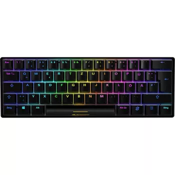 Sharkoon SKILLER SGK50 S4 herná klávesnica USB QWERTZ nemecká čierna