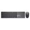 DELL Pro 7 tenká KM726 klávesnica myš súčasťou Home/Office RF Wireless + Bluetooth QWERTY US International čierna