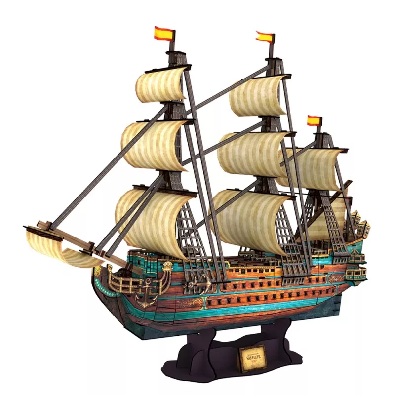 3D PUZZLE plachetnica The Spanish Armada San Felipe