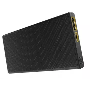 Prenosná powerbank Nitecore CARBO 10000 — lítium-iónová 10000 mAh, 38 W PD, USB-A + USB-C, sivá