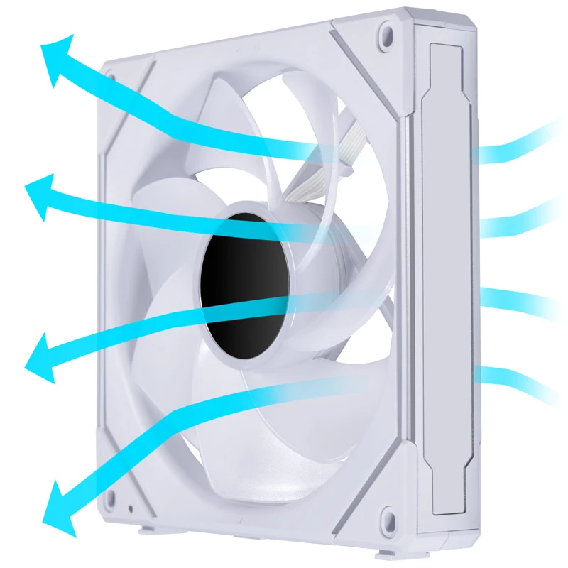 Ventilátor do skrine Lian Li UF-RSLIN140-1W 140 mm RGB — 140 mm RGB chladiaci ventilátor