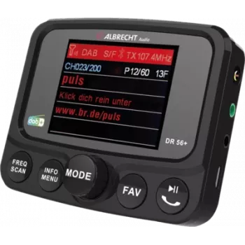Albrecht DR56+ DAB+ adaptér do auta / handsfree