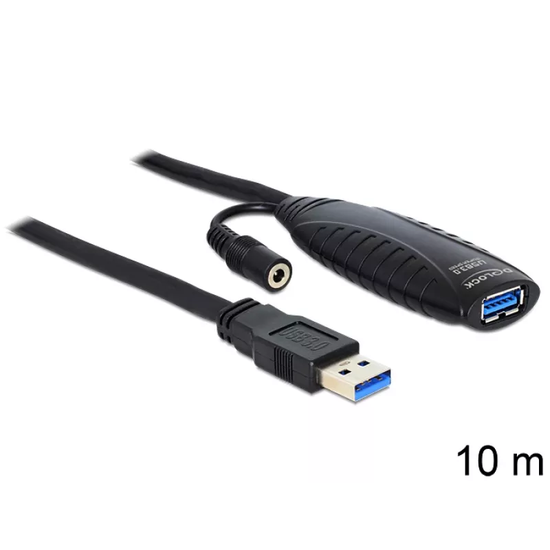 USB kábel DeLOCK USB3.0-A - USB3.0-A 10m