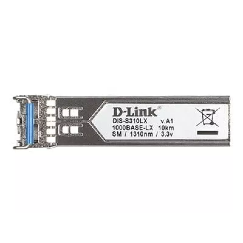 D-Link 1-port Mini-GBIC SFP na 1000BaseLX priemyselný transceiver