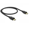 DisplayPort kábel DeLOCK 85506 0,5 m čierny