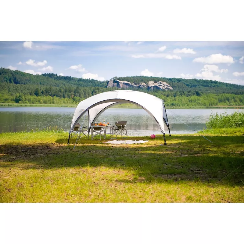 Pavilón Event Shelter, 3,65 x 3,65 m (svetlosivá/sivá)