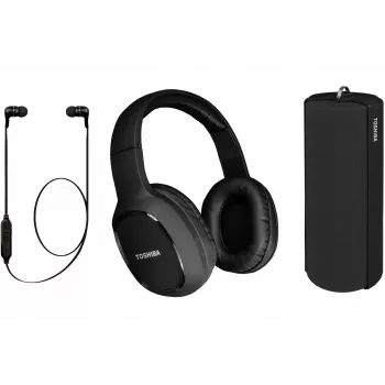 Slúchadlá Toshiba Triple Pack HSP-3P19-II čierne