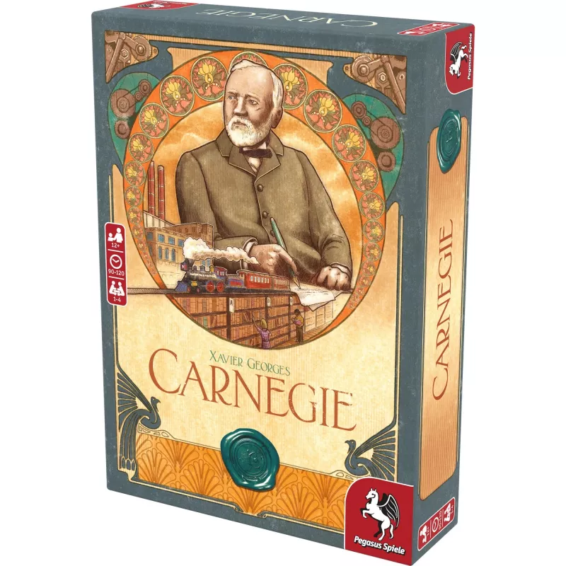 Pegasus Spiele Carnegie spoločenská hra ekonomická