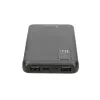 Powerbanka Extralink EPB-098B 10000 mAh, LiPo, 2× USB-A + 1× USB-C, čierna