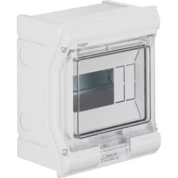 Hager Vector IP65 6PLE UV-stabilný bez LE VE106SN (VE106SN)