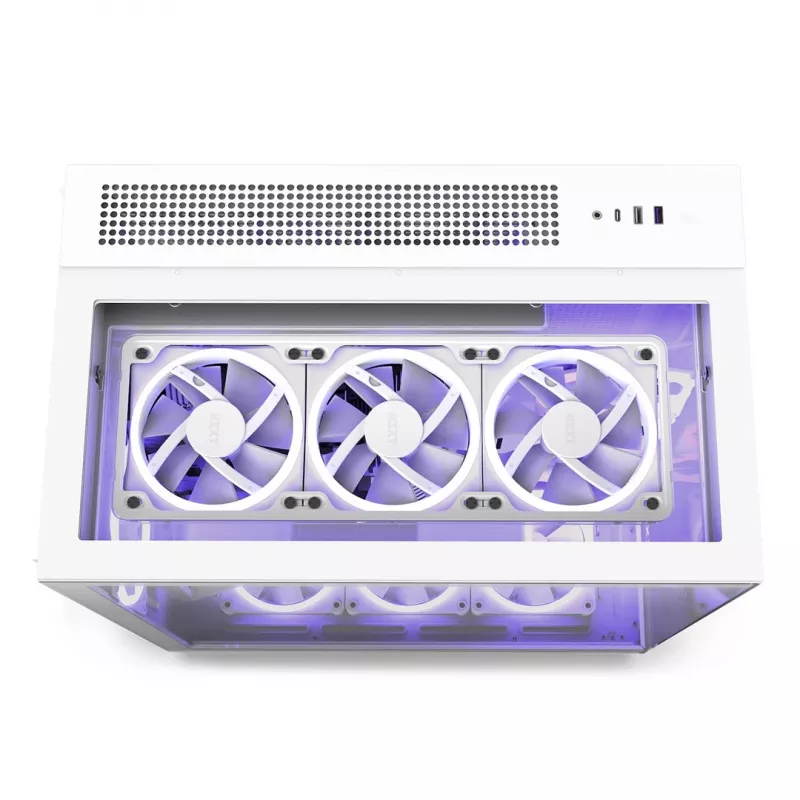 PC skriňa NZXT H9 Elite Midi Tower biela