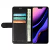 Peňaženka na telefón Krusell pre Apple iPhone 12 Pro Max – čierna, folio puzdro s priehradkou na karty