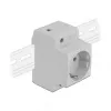Zásuvka CEE 7/3 DeLOCK 11469 svetlosivá 250V 16A